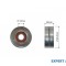 Rola ghidaj curea distributie Opel Vivaro A (2001-&gt;)[X83] #1