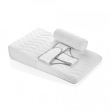 Cumpara ieftin Salteluta pozitionator pentru bebelusi BabyJem Reflux Pillow (Culoare: Alb)