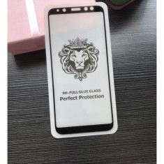 Geam Soc Protector Full LCD Lion Samsung Galaxy A20s Negru