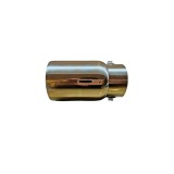 Ornament toba inox Premium, intrare 6.3 cm, lungime 13 cm, diametru exterior 7.5 cm Cod: 7100110