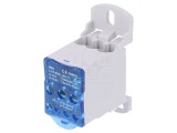 Bloc de distribuție 7 borne 2,5-16mm2 TS35 1kV