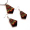 set bijuterii lemn cu mandala 41639
