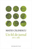 Un fel de jurnal 1973-1981 &ndash; Matei Calinescu