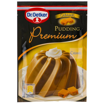 Praf de Budinca Premium cu Gust de Caramel Dr. Oetker, 38 g, Praf pentru Budinca, Mix pentru Budinca, Mix de Budinca, Budinca Instant, Budinca de Cara foto