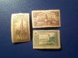Serie mica Turcia 1913 - Vederi , 3 valori sarniera