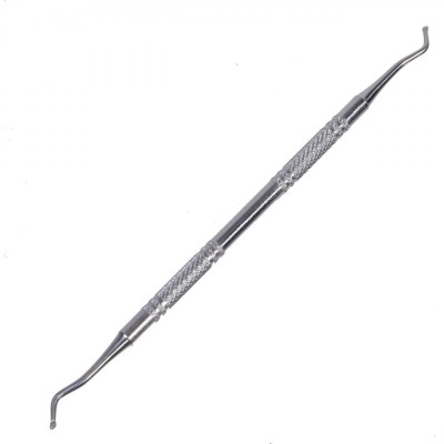 Unealtă Manichiură Pedichiură, Model Profesional, Inox, 16cm, Două V&amp;acirc;rfuri foto
