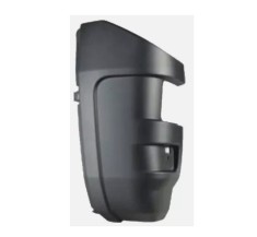 Parte laterala bara, colt lateral flaps Iveco Daily, 07.2014-, model: City, montare spate, stanga, negru, RapidAuto