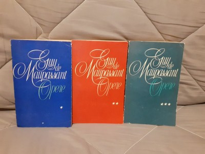 GUY DE MAUPASSANT-OPERE (3 VOL) foto