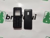 Carcasa Completa Nokia 105, Kit Fata+Spate, Compatibila, Negru/Rosu