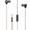 Casti In-Ear XO EP9, Handsfree, Microfon, Jack 3.5mm, Negru