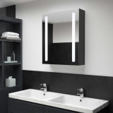 Dulap de baie cu oglinda si LED-uri, 50x13x70 cm GartenMobel Dekor, vidaXL