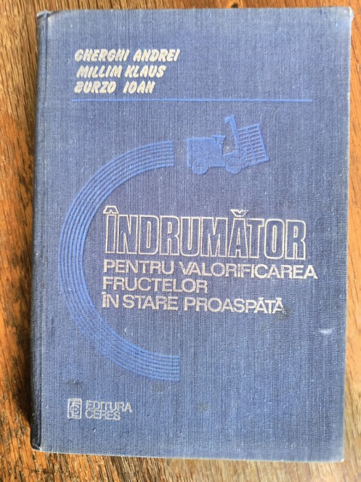 Indrumator pentru valorificarea fructelor in stare proaspata / R6P4S