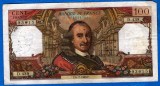 (8) BANCNOTA FRANTA - 100 FRANCS 1969 (06.11.1969), PORTRET PIERRE CORNEILLE