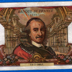 (8) BANCNOTA FRANTA - 100 FRANCS 1969 (06.11.1969), PORTRET PIERRE CORNEILLE