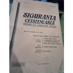 Siguranta Cetateneasca - Anul IV Nr. 11-12 Decembrie 1943