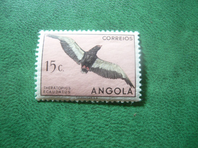 Timbru Angola portugheza 1951 - Pasare foto