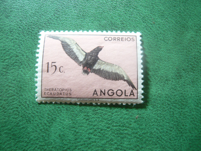 Timbru Angola portugheza 1951 - Pasare