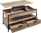 Cumpara ieftin Masuta de cafea extensibila Vasagle Maro 100x50x48 cm
