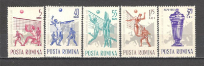 Romania.1963 C.E. de volei CR.99 foto