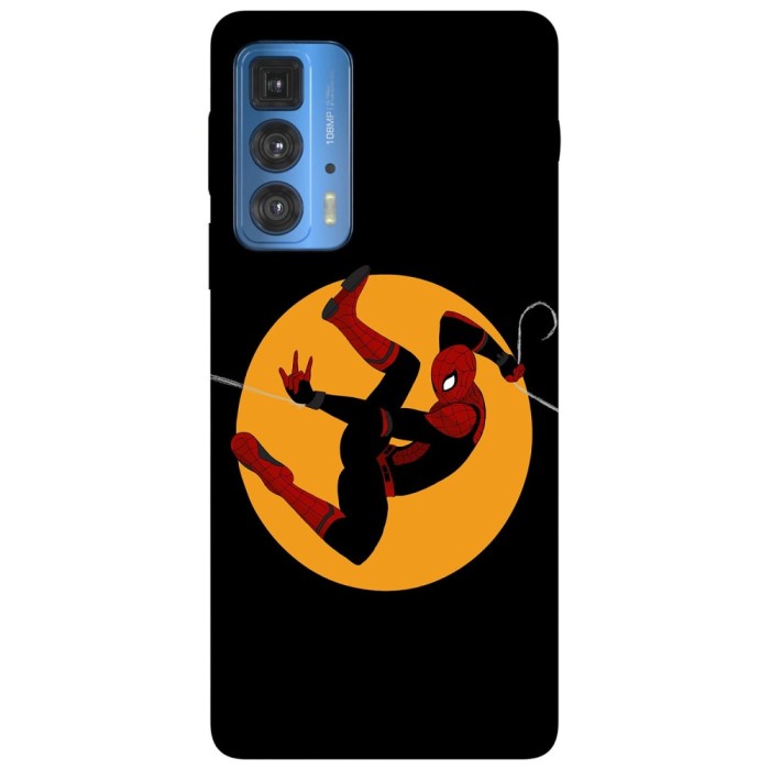 Husa compatibila cu Motorola G20 model Spiderman Swing, Silicon, TPU, Viceversa