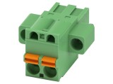 Conector regletă deconectabilă 2 pini, 5mm