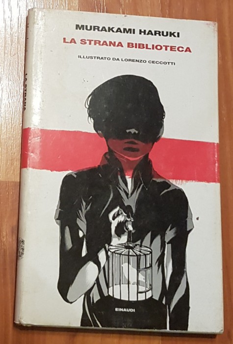 La strana biblioteca de Murakami Haruki. Ilustratii de Lorenzo Ceccotti