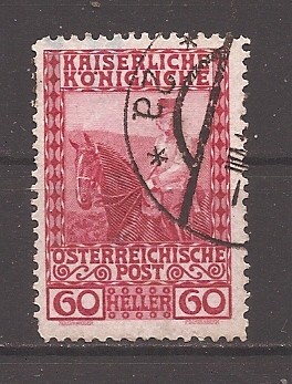 Austria 1910 - 80 de ani de la nașterea &icirc;mpăratului Franz Josef, Stampilat