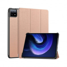 Husa Flip pentru Xiaomi Pad 6 / Pad 6 Pro - Techsuit FoldPro - Rose Gold