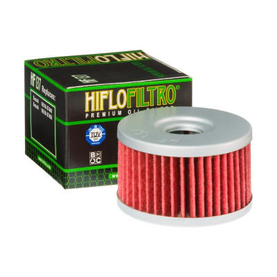 Filtru Ulei HF137 Hiflofiltro Suzuki 16510-37440 16510-37450 Cod Produs: MX_NEW HF137PE foto