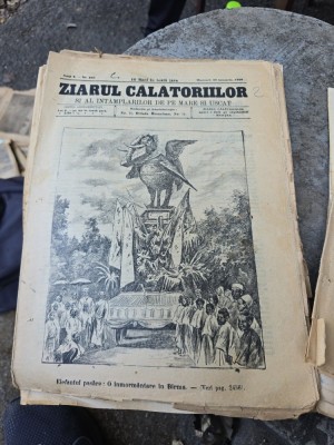 Ziarul Călătorilor nr.560/1908 foto