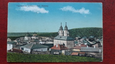 Manastirea Varatec-1926-vedere gen.-C.P.necirc. foto