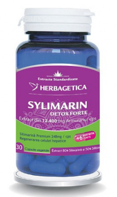 SILYMARIN 80/50 DETOX FORTE 30 CPS foto