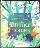 USBORNE: PEEP INSIDE ANIMAL HOMES-ANNA MILBOURNE-344851