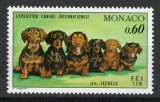 Monaco 1976 Mi 1219 MNH - Expozitia canina internationala, Monte Carlo