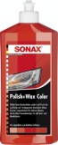 Sonax Polish &amp; Ceara Auto Nanopro Rosu, 500ml. Curata, Lustruieste, Protejeaza. Carnauba, toate vopselele auto