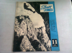 REVISTA SPORT SI TEHNICA NR.11/1971 foto