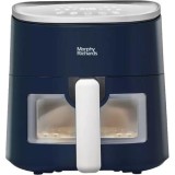 Friteuza cu aer cald Morphy Richards MUC-A4T4V, 4 l, 8 programe, Fereastra vizualizare, Ecran tactil, Albastru