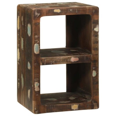vidaXL Comodă TV Multicolour 36 x 30 x 54 cm Lemn masiv recuperat 4104548 foto