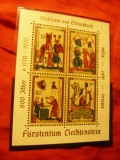 Colita Liechtenstein 1970 - Desene - Motive Medievale , cu 4 val.