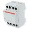 Contactor 4-poli 40A 24VAC/DC NO x4