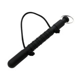 Cumpara ieftin Kubotan Tactic IdeallStore&reg; Negru, 15cm, Plastic Dur - Autoaparare, Breloc Inclus