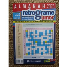 Almanah retrograme cu umor 2025 - nivel mediu