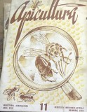 RPR1CRT Revistă Apicultura nr. 11 noiembrie 1949, Ministerul Agriculturii, evaluare: stare acceptabilă, semne de timp, rară.