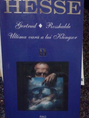 Hesse - Gertrud. Rosshalde. Ultima vara a lui Klingsor (1999) foto