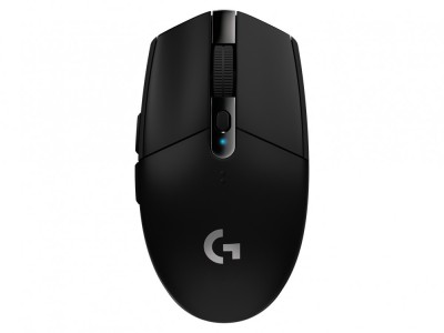 MOUSE LOGITECH, &amp;quot;G305&amp;quot;, gaming, wireless, 2.4GHz, optic, 12000 dpi, butoane/scroll 6/1, butoane programabile, negru, &amp;quot;910-005282&amp;quot; (timbru verde 0.18 l foto