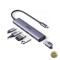 Hub USB-C UGREEN CM478 1 x USB-A 3.0 - 2 x USB-A - 1 x USB-C - 1 x HDMI Gri