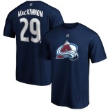 Colorado Avalanche tricou de bărbați Nathan MacKinnon #29 Name &amp;amp; Number navy - XL