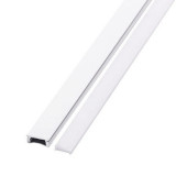 Profil aluminiu pentru banda led 2m 17.4mm x 7.mm alb, Oem