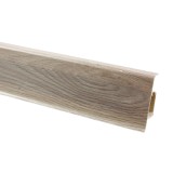 Plinta parchet PVC Vilo Esquero 603, canal cablu, platan californian, 2500 x 66.6 x 21.9 mm