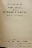 Autograf: VASILE GOLDIȘ, pe cartea lui Trotzki despre Revoluția din Rusia.